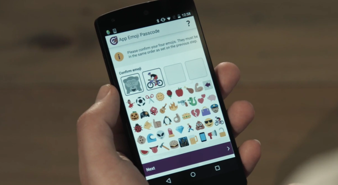 Empresa britânica cria senhas através de Emojis.